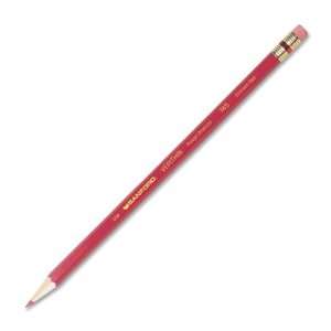 Sanford Verithin Pencil With Eraser,Lead Color Red   Barrel Color 