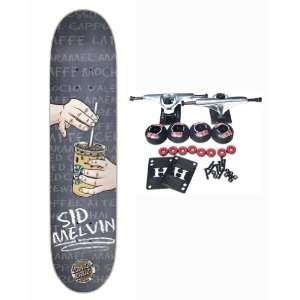  SANTA CRUZ Skateboard SID MELVIN COFFEE ADDICT 8.2 