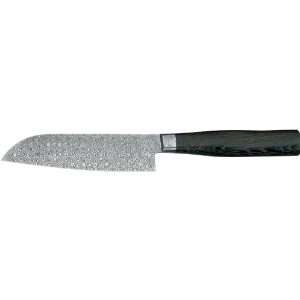  Boker Damascus Rose Santoku (Santuko) Knife 5 3/4 Blade 