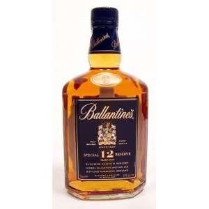  Ballantines 12 Yr Scotch 750ml Grocery & Gourmet Food