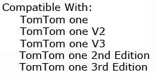 Air Vent Car Mount Holder For TomTom One V2 V3 3rd 2nd  