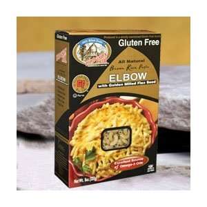 Hodgson Mill Gluten Free Brown Rice Elbow Pasta with Milled Flax Seed