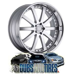   wheels Velo Silver w/Machine Face & Chrome Lip (2.5) TD22 wheels rims