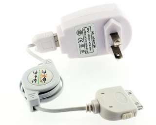 Mini CAR+WALL CHARGER+USB CABLE For IPOD NANO TOUCH  