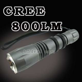 New 300Lumen Cree LED Torch Flashlight Lamp + Tripod  