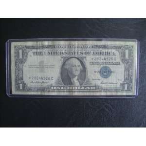   Star Note    Series 1957    Silver Certificate 