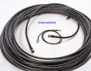   Cable Kit home or commercial Pro antenna 80FT RG 6, SMB adapter  