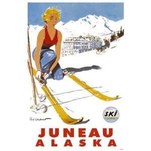  Ski Juneau Alaska Poster