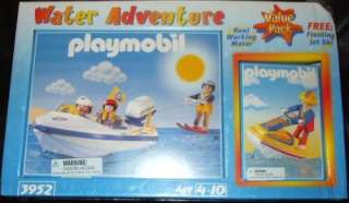   Gallery for Playmobil 3952 Water Adventure Boat and Jet Ski Set