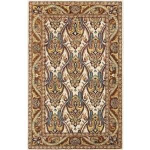 Compton Rug 6 Round Beige/brown 