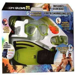 Body Glove Youth 1 4 L/XL Silicone Snorkeling Set  Sports 