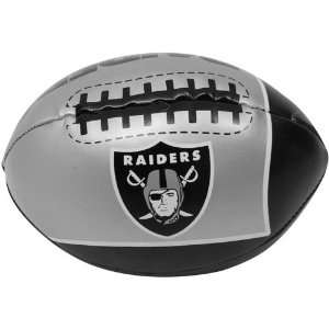   NFL Oakland Raiders 4 Quick Toss Softee Football