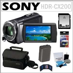  Sony HDR CX200 HD Handycam Camcorder with 5.3MP and 25x 