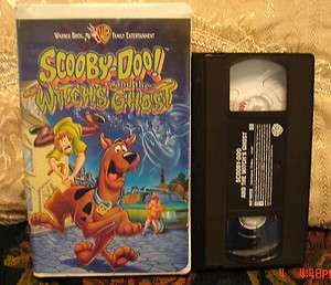 Scooby Doo and the WITCHS GHOST VHS FREE MEDIA SHIP IN THE USA 
