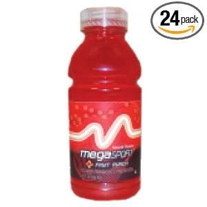 Shasta Mega Sports Drink Sugar Free, Fruit Punch, 12 Ounce Bottles 