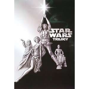  Star Wars Trilogy Poster Print, 27x41