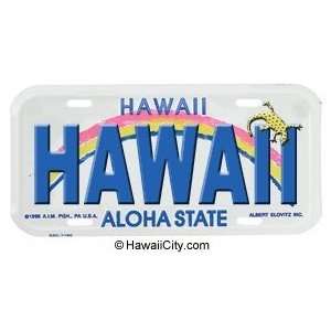  Hawaii Aloha State License Plate Automotive