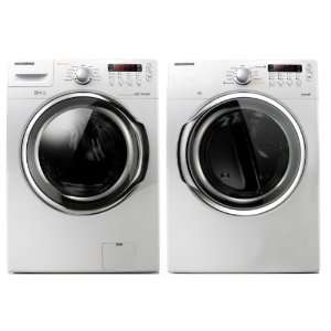   Steam Washer and 7.3 Steam Electric Dryer WF331ANW_DV331AEW