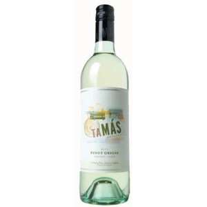  2010 Tamas Estates Pinot Grigio 750ml Grocery & Gourmet 