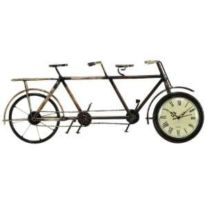    Casa Cortes Vintage Style Tandem Bicycle Clock