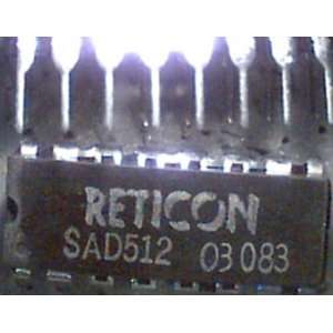  (2) Reticon SAD512 Rare Analog Delay Line ICs, SAD 512 