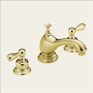  DELTA TEAPOT SPOUT 8 LAVATORY FAUCET IN POLISHED BRASS 