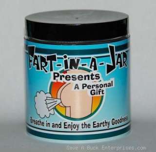 Fart In a Jar   prank gag poop crap joke toy fun gift  