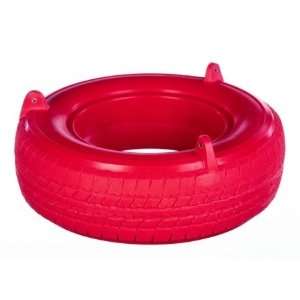   0119211 Plastic Tire Swing   Tire Only  Red   Pt 02