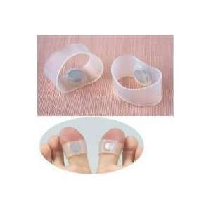   Health Silicon Magnetic Foot Massage Toe Rings 