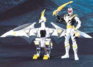 Power Rangers Dino Thunder White Ranger Drago zord  