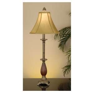    Bronze and Gold Traditional Buffet Table Lamp