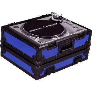   Case Fits Technics 1200 & Other Turntables (Blue) Musical Instruments