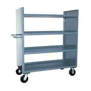  Two Sided Solid Truck With Four Shelves 24 X 72