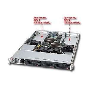  Supermicro Server Barebone 1U Dual Processor Nehalem GPU 