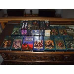  22 Different VHS Tapes Bible, Christianity, Jesus, Holy 