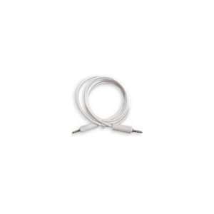  3.5mm Male to Stereo Audio Cable (White) for Hp computer 