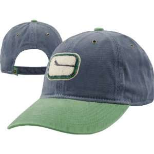   Canucks Vintage Team Logo Slouch Adjustable Hat
