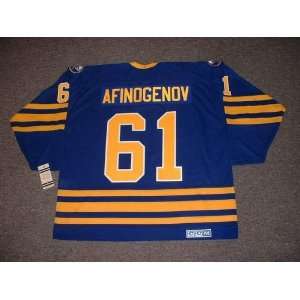   Sabres CCM Vintage Throwback Away Hockey Jersey