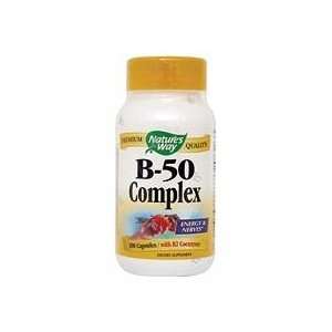 B 50 Vitamin B Complex 100 caps from Natures Way Health 