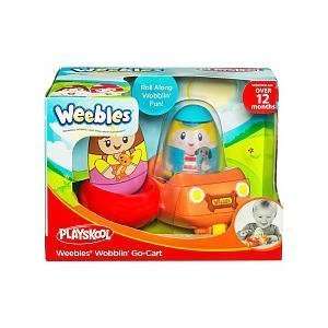  Weebles Wobblin Go Cart Red with Boy Driver Toys & Games