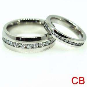 Mens and Womens Wedding Band Set For Him & Her Sizes 5 13 Free Custom 