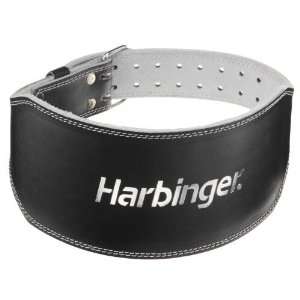   Harbinger 6 Padded Leather Weight Lifting Belt