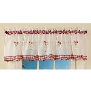  Cutwork Floral Curtain BedAndBath