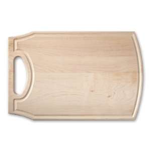  Large wooden cutting board with handle