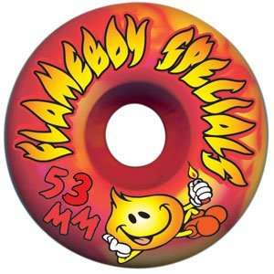 World Industries   Flameboy Specials Skateboard Wheels (53mm)   Swirl 